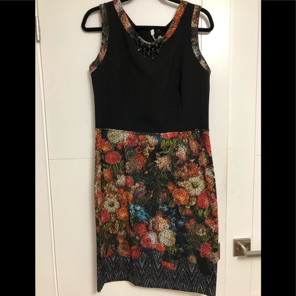 CANNELLA Dresses & Skirts - CANNELLA /Ladies/Black & Multicoloured/Size46/XL